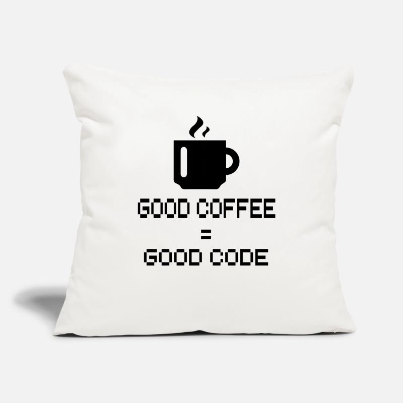 Programmeur - Codeur - Hacker - IT Housse de coussin décorative 45 x 45 cm