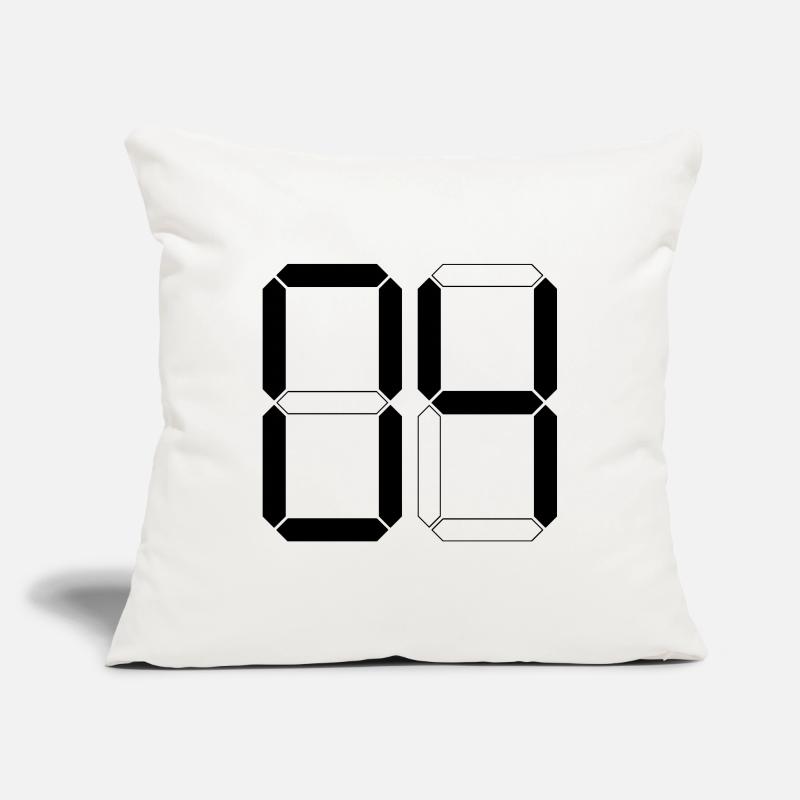 NUMMER 04 Null Vier Geburtstag Geschenk Digital Sofakissenbezug 45 x 45 cm