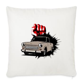  Trabi Car - Sofa pillowcase 17,3'' x 17,3'' (45 x 45 cm) - natural white - Front