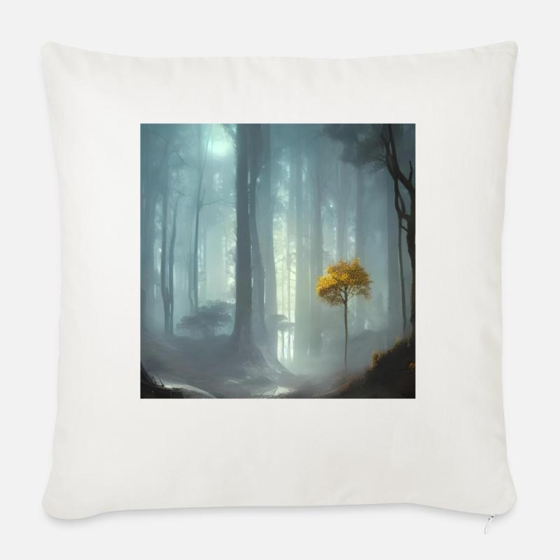 Der Eine - Sofakissenbezug 45 x 45 cm - Naturweiß 