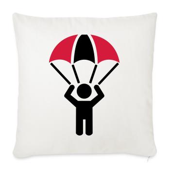 Parachute - Housse de coussin décorative 45 x 45 cm - blanc nature - Devant