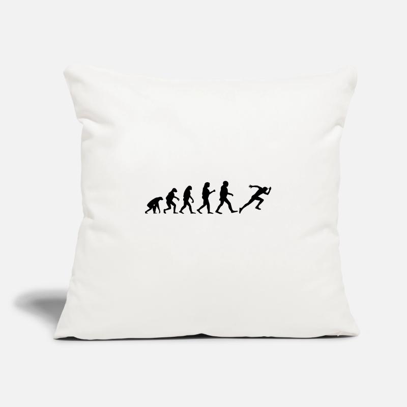 Runner Race Sprint Evolution Sprint Running Sofa pillowcase 17,3'' x 17,3'' (45 x 45 cm)