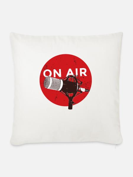 on air - Sofakissenbezug 45 x 45 cm - Naturweiß