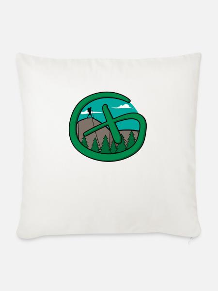 Geocacher Geschenk Geocaching Schatzsuche Gps Schn - Sofakissenbezug 45 x 45 cm - Naturweiß