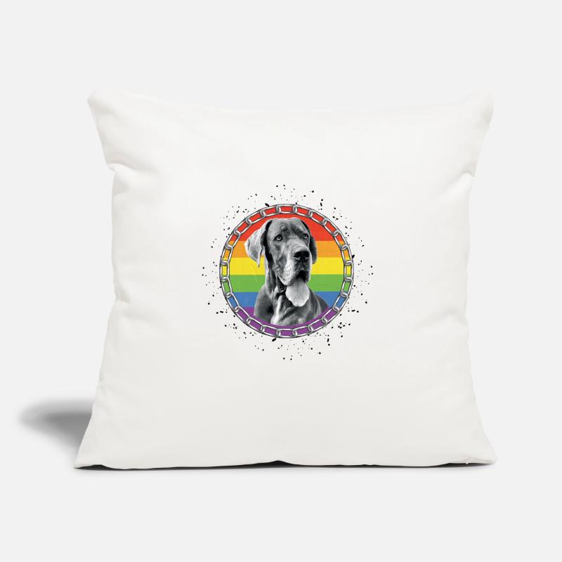 Deutsche Dogge oder Dänische Dogge Pride - hell Sofakissenbezug 45 x 45 cm