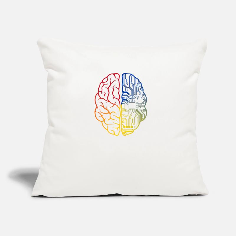 Programmierer HTML - Entwickler Programmieren Brain Fun Sofakissenbezug 45 x 45 cm