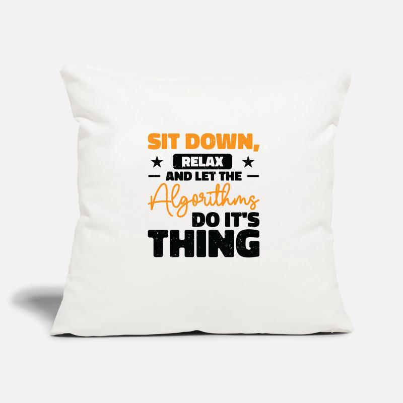 Computer Algorithm Programmer Artificial Sofa pillowcase 17,3'' x 17,3'' (45 x 45 cm)
