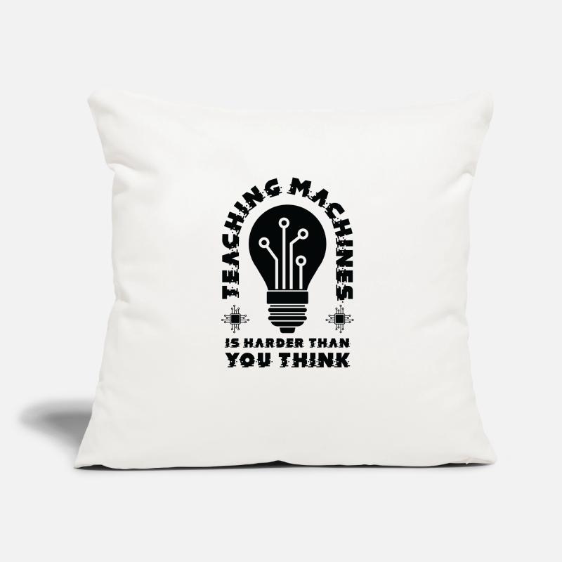 Teaching Machine Learning Artificial Intelligence Sofa pillowcase 17,3'' x 17,3'' (45 x 45 cm)