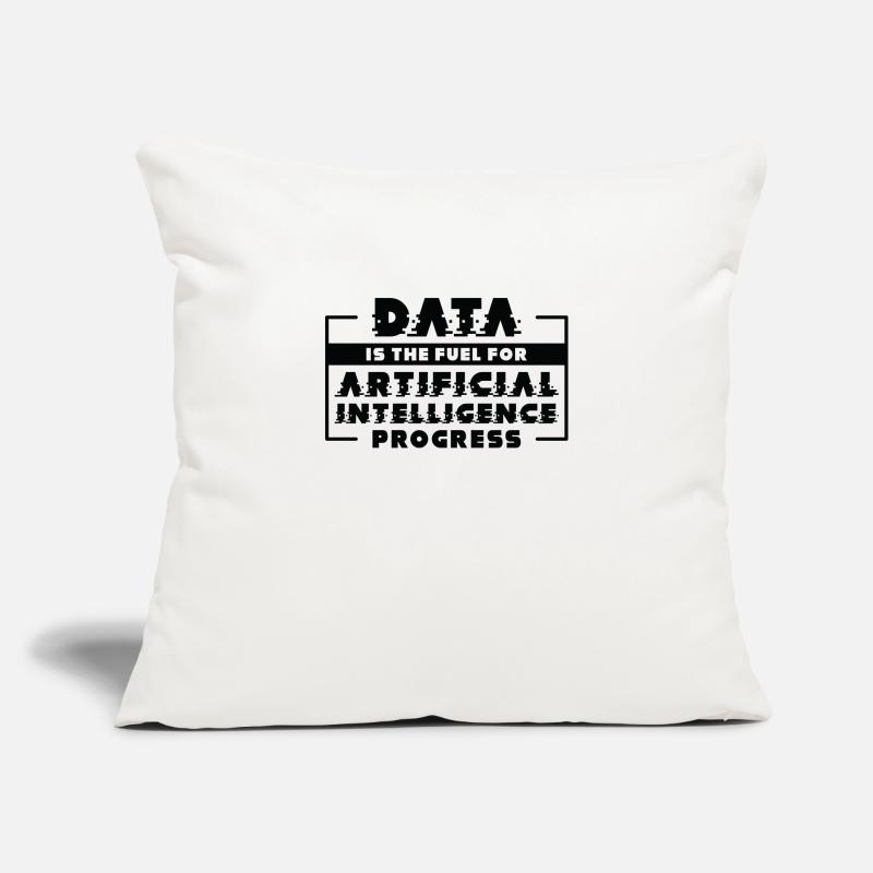 Machine de progrès de l’intelligence artificielle Housse de coussin décorative 45 x 45 cm