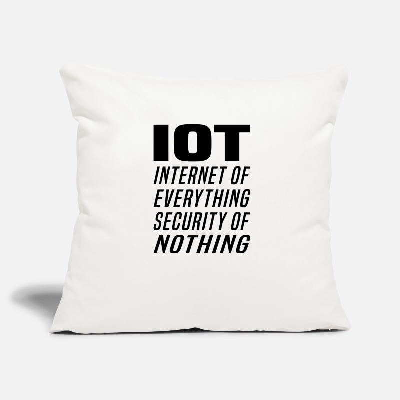 Internet Des Objets IOT Programmeur Admin IT Housse de coussin décorative 45 x 45 cm