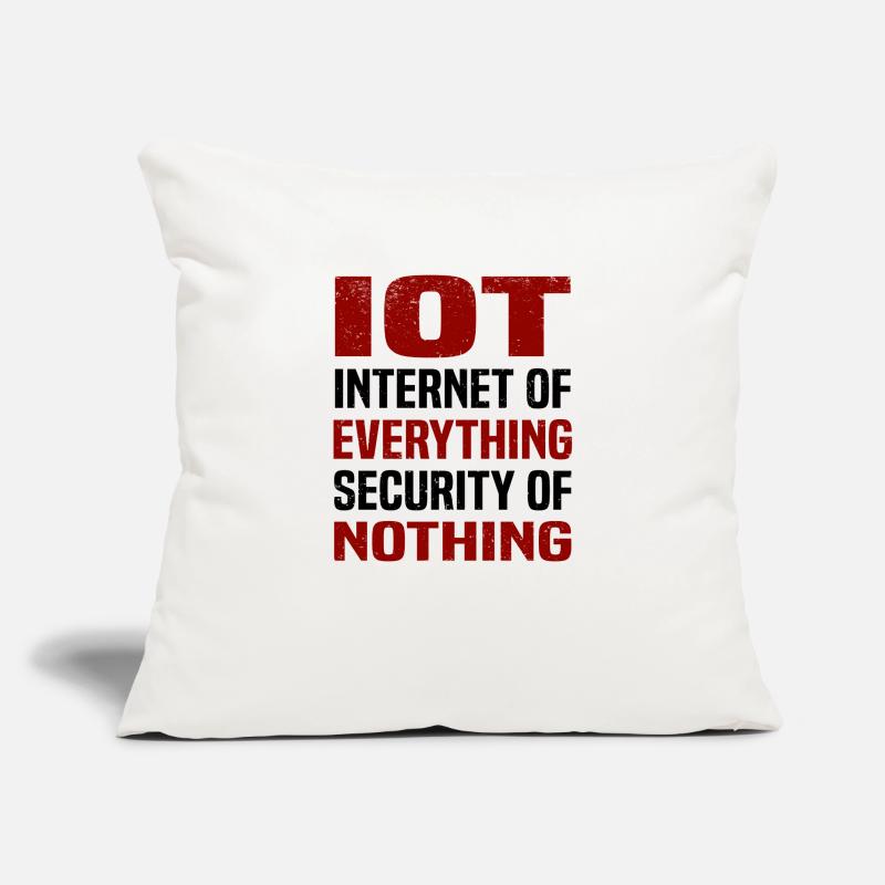 Internet Des Objets IOT Programmeur Admin IT Housse de coussin décorative 45 x 45 cm