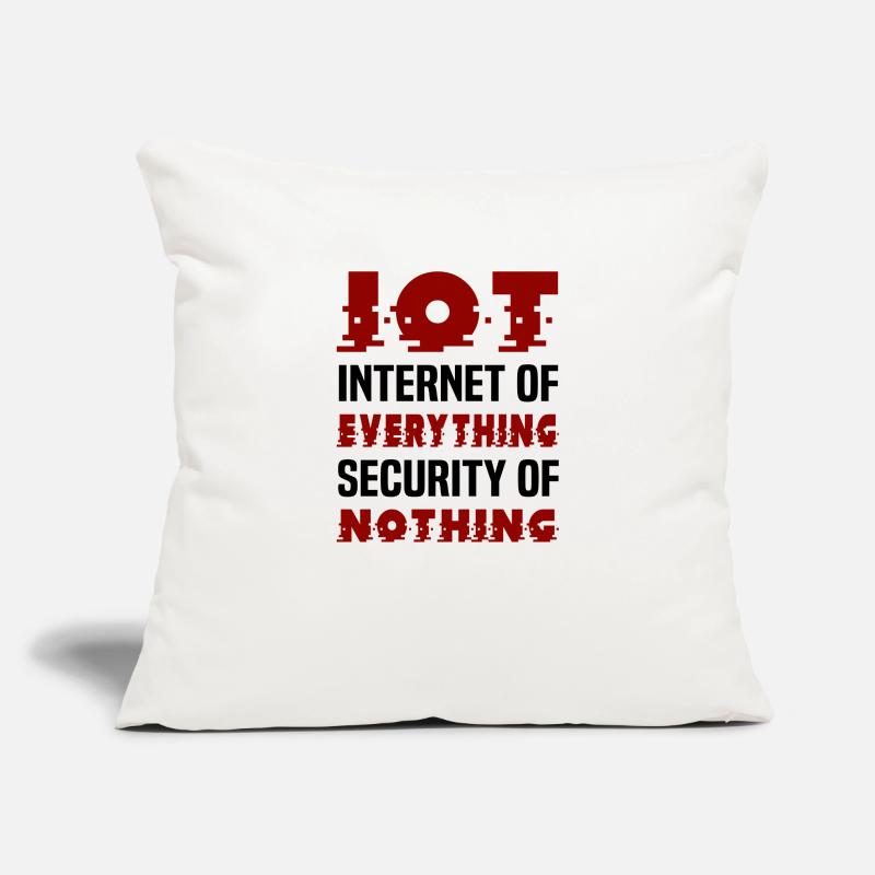 Internet Des Objets IOT Programmeur Admin IT Housse de coussin décorative 45 x 45 cm