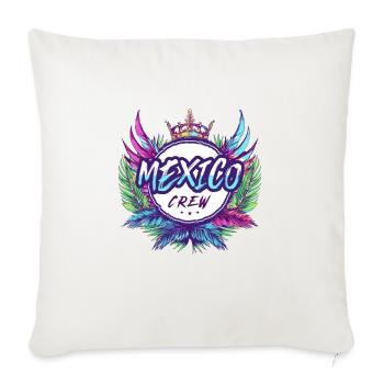 Mexique Crew Coloré - Housse de coussin décorative 45 x 45 cm - blanc nature - Devant