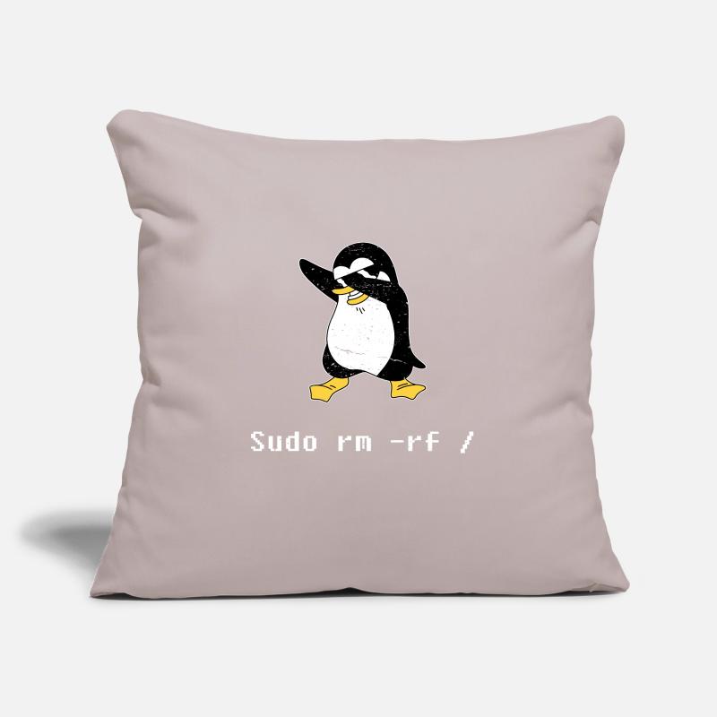 Sudo rm RF Admin Sysadmin Java Linux Geschenk Sofakissenbezug 45 x 45 cm