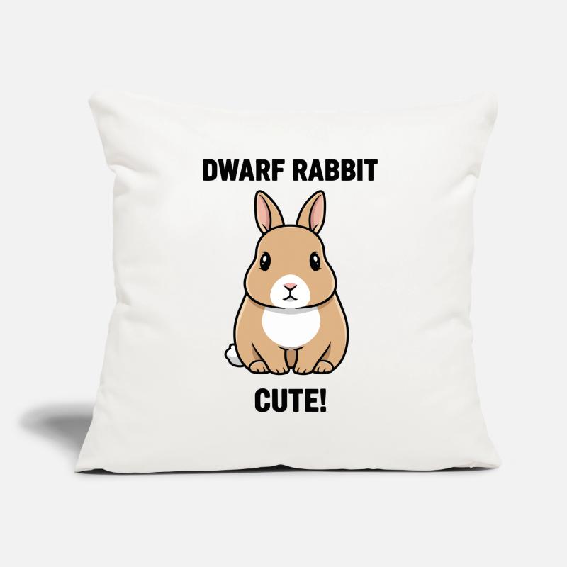 Dwarf Rabbit Dwarf Cute Rabbit Fetish Sofa pillowcase 17,3'' x 17,3'' (45 x 45 cm)