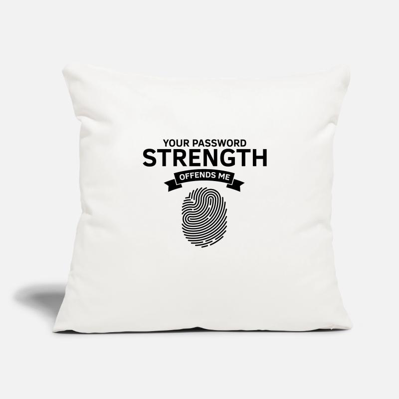 Cybersecurity Design for Hackers and Cyber Security Sofa pillowcase 17,3'' x 17,3'' (45 x 45 cm)