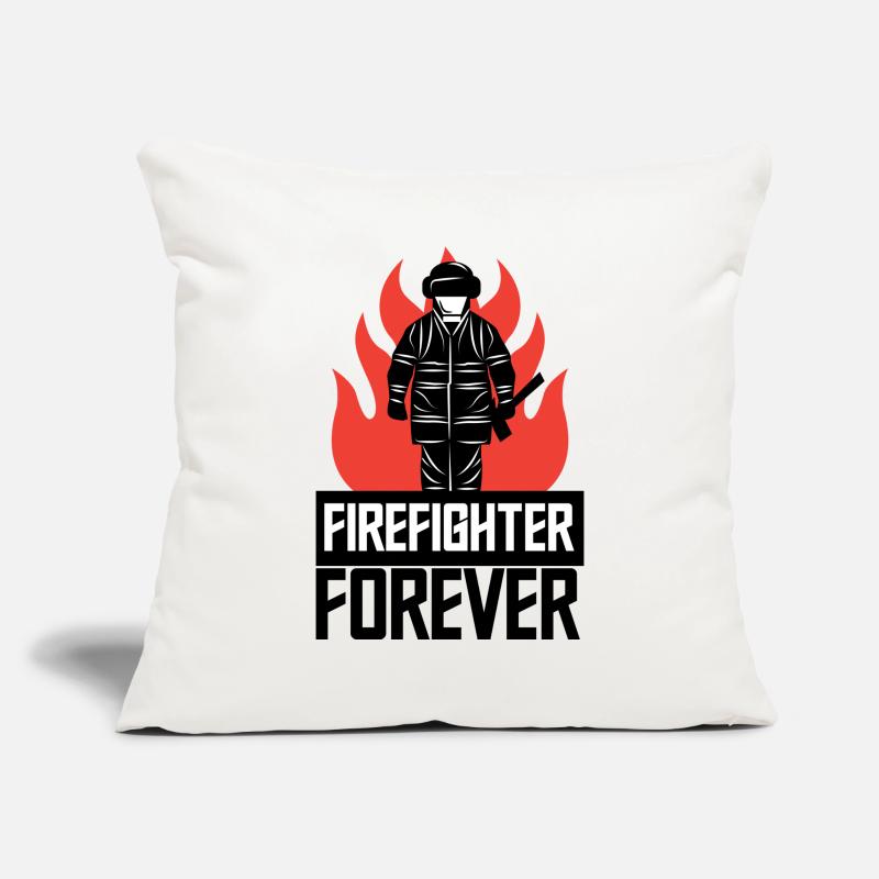 Firefighter Professional Fire Brigade Statement Fire Brigade Sofa pillowcase 17,3'' x 17,3'' (45 x 45 cm)