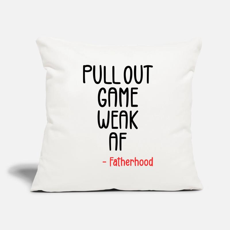 Pull out game weak af Sofa pillowcase 17,3'' x 17,3'' (45 x 45 cm)