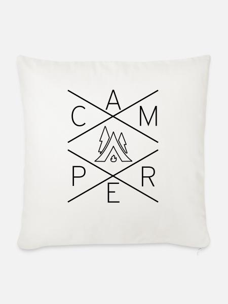 CAMPER - Sofakissenbezug 45 x 45 cm - Naturweiß