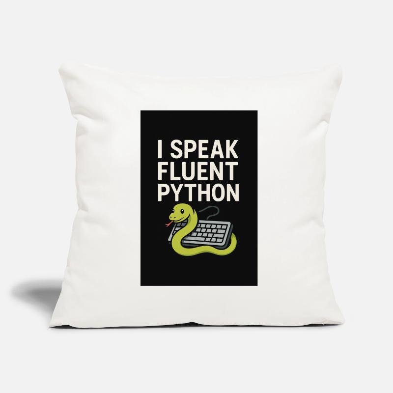 Python-Codierungsschlange Sofakissenbezug 45 x 45 cm