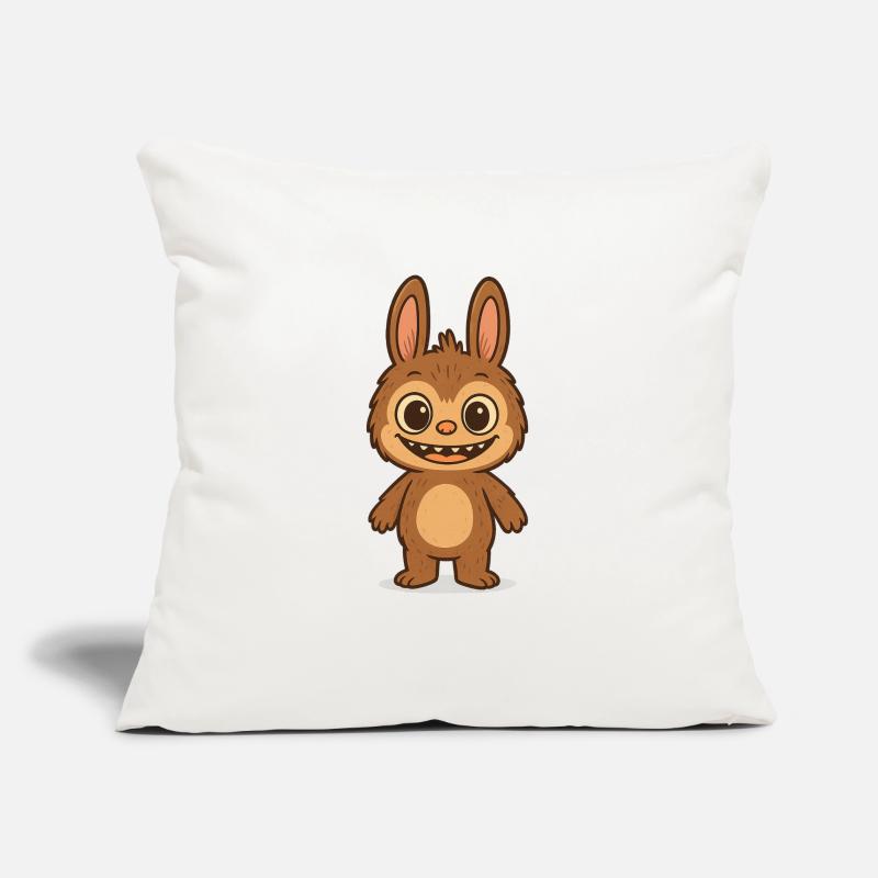 Cute Teddy Bear Rabbit Versatile Pattern Sofa pillowcase 17,3'' x 17,3'' (45 x 45 cm)