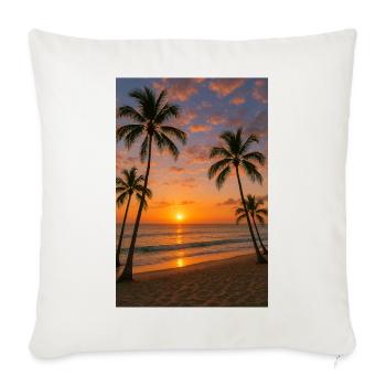 RockyZoo28 - Sofa pillowcase 17,3'' x 17,3'' (45 x 45 cm) - natural white - Front