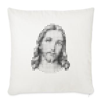 jesus - Sofa pillowcase 17,3'' x 17,3'' (45 x 45 cm) - natural white - Front
