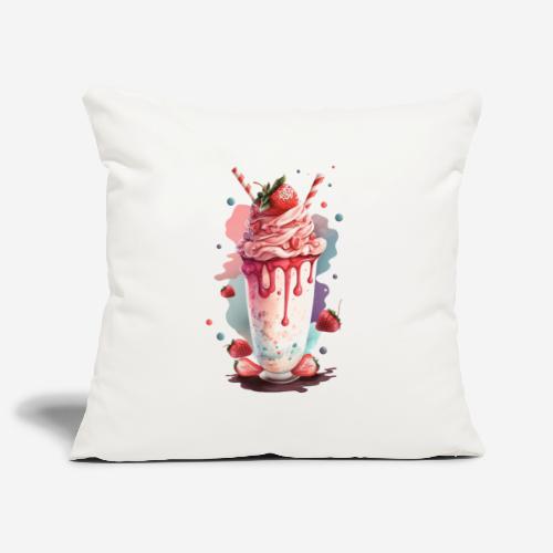Strawberry Ice 1 - Sofakissenbezug 45 x 45 cm