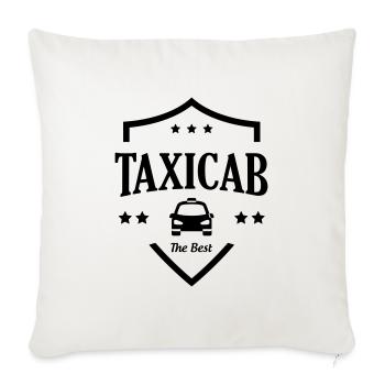Taxi - Sofa pillowcase 17,3'' x 17,3'' (45 x 45 cm) - natural white - Front