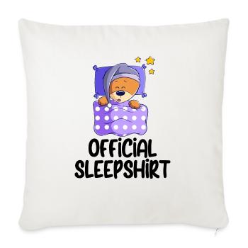 Drôle de dicton photo humour drôle idée idée cadeau - Housse de coussin décorative 45 x 45 cm - blanc nature - Devant