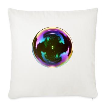 bubble - Sofakissenbezug 45 x 45 cm - Naturweiß  - Vorne