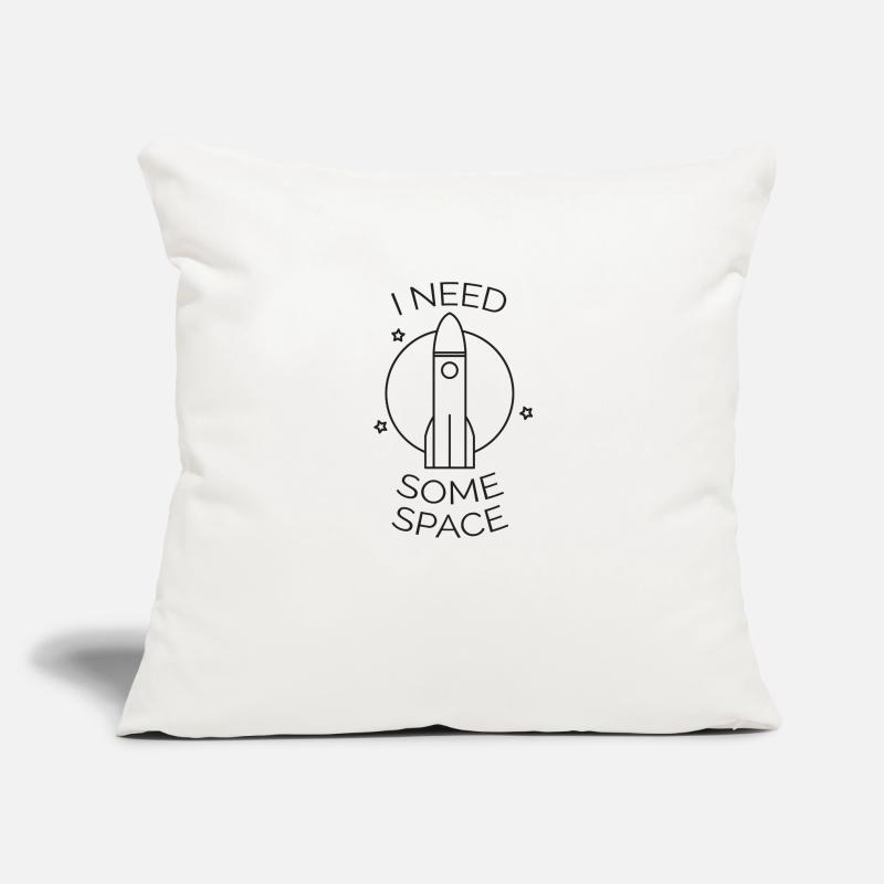 Fusée spatiale cadeau astronaute spatial Housse de coussin décorative 45 x 45 cm