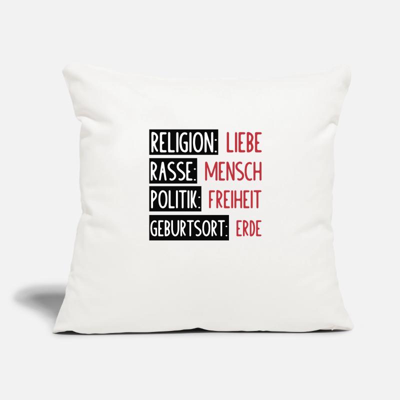 Statement - Keine Trennung oder Spaltung Sofakissenbezug 45 x 45 cm