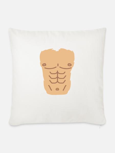 Sixpack - Sofakissenbezug 45 x 45 cm - Naturweiß
