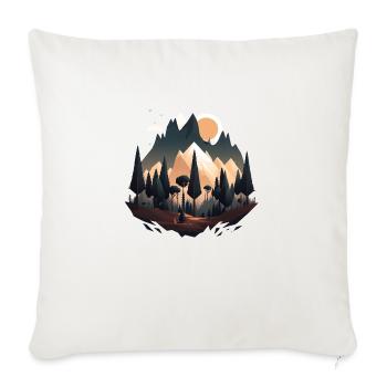 SURREAL - Sofa pillowcase 17,3'' x 17,3'' (45 x 45 cm) - natural white - Front