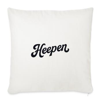 Heepen Bielefeld#heepenstyle - Sofakissenbezug 45 x 45 cm - Naturweiß  - Vorne