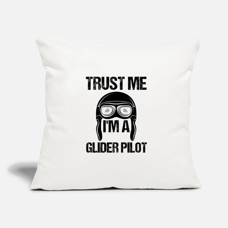 Glider glider glider gift Sofa pillowcase 17,3'' x 17,3'' (45 x 45 cm)