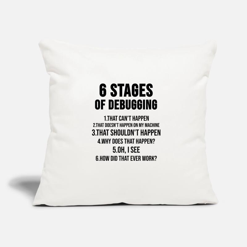 Programmierer Coder Html Code Software Geschenk Sofa pillowcase 17,3'' x 17,3'' (45 x 45 cm)