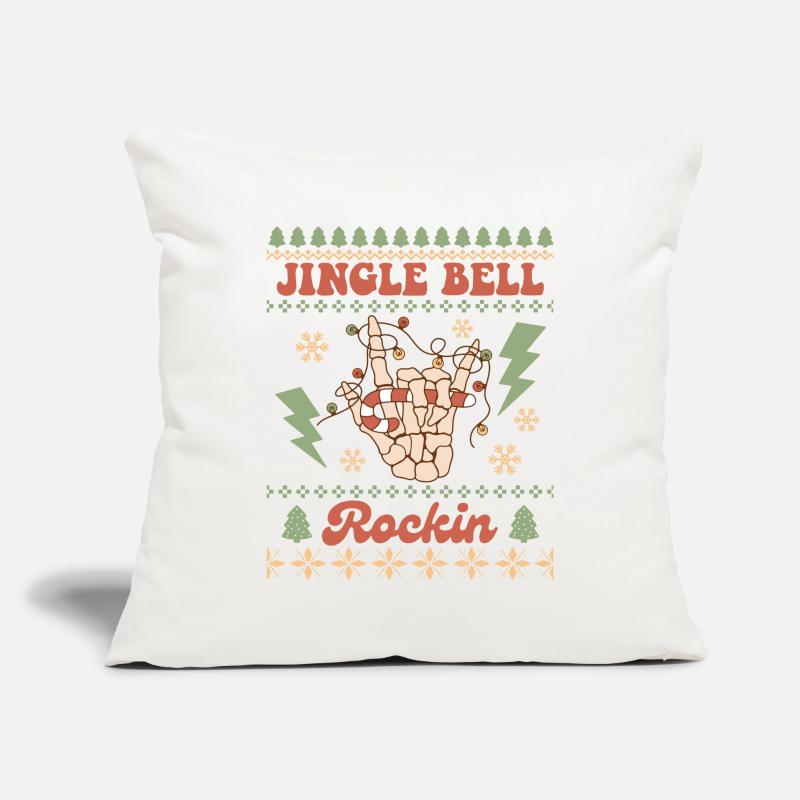 Pull de Noël moche Housse de coussin décorative 45 x 45 cm