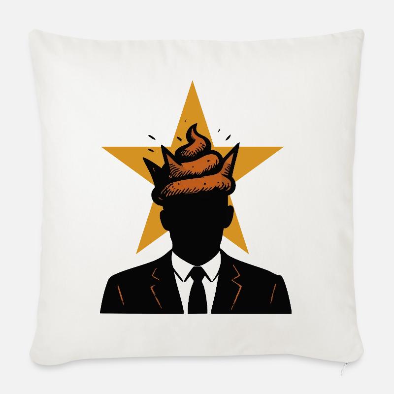 Leadershit, Baby! - Sofakissenbezug 45 x 45 cm - Naturweiß 