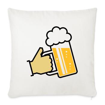 XBayerian Salute (L3) - Housse de coussin décorative 45 x 45 cm - blanc nature - Devant