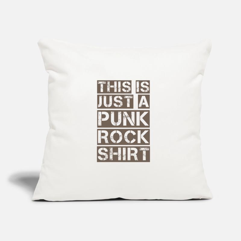 This is just a Punk Rock Shirt Punker Anarchie Ges Sofakissenbezug 45 x 45 cm