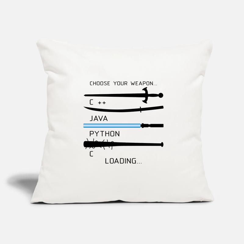 Coding Java Programmierer Beruf Geschenk Sofakissenbezug 45 x 45 cm