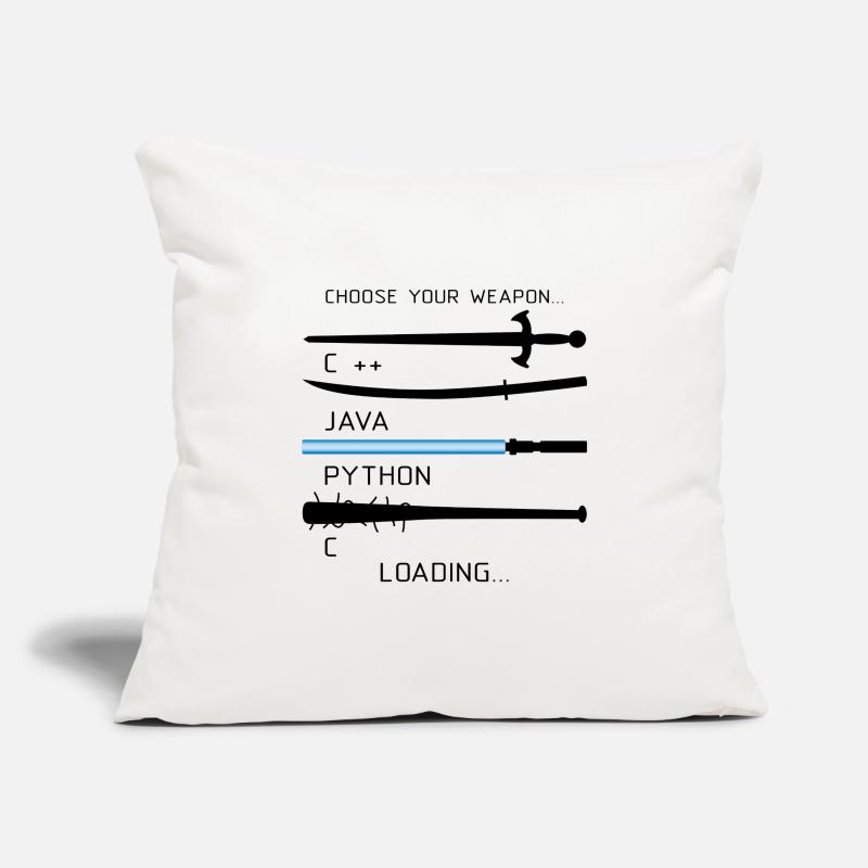 Coding Java Programmierer Beruf Geschenk Sofakissenbezug 45 x 45 cm