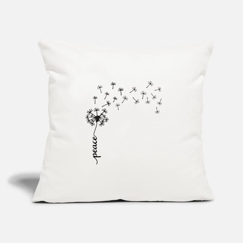 Peace Dandelion Design Sofakissenbezug 45 x 45 cm