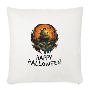Halloween - Happy Halloween - Sofa pillowcase 17,3'' x 17,3'' (45 x 45 cm) - natural white - Front