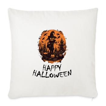 Halloween - Happy Halloween - Sofa pillowcase 17,3'' x 17,3'' (45 x 45 cm) - natural white - Front