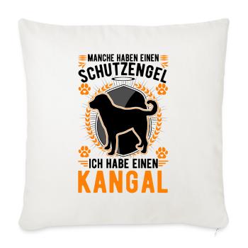 Kangal Schutzengel Hirtenhund Kangal - Sofakissenbezug 45 x 45 cm - Naturweiß  - Vorne
