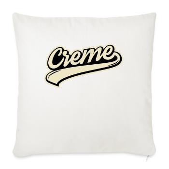 La crème monte toujours au sommet - Housse de coussin décorative 45 x 45 cm - blanc nature - Devant