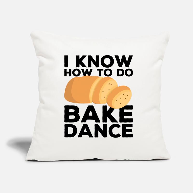 Funny bread baker Sofa pillowcase 17,3'' x 17,3'' (45 x 45 cm)